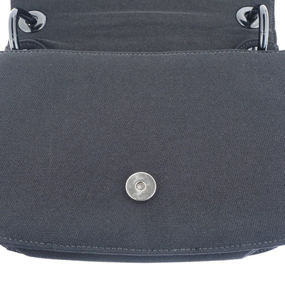 PRADA Black Canvas Shoulder Bag - Picture 10 of 12